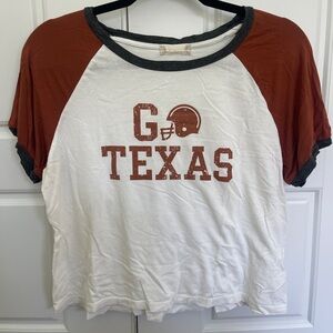 Texas Football Crop Top (2/$20)
